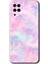 Samsung Galaxy M12 Kılıf Hd Desen Baskılı Arka Kapak - Pembe-Duman 1