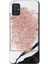 Samsung Galaxy A51 Kılıf Hd Desen Baskılı Arka Kapak - Simli Mermer 1