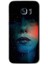 Samsung Galaxy S7 Edge Kılıf Hd Desen Baskılı Arka Kapak - Karanlık Kadın 1