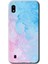 Samsung Galaxy A10 Kılıf Hd Desen Baskılı Arka Kapak - Blue Art 1