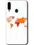 Samsung Galaxy A20S Kılıf Hd Desen Baskılı Arka Kapak - Dünya Haritası 1