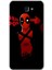 Samsung Galaxy J7 Prime Kılıf Hd Desen Baskılı Arka Kapak - Deadpool 4 1