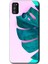Samsung Galaxy M30S Kılıf Hd Desen Baskılı Arka Kapak - 3D Yaprak 1