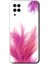 Samsung Galaxy A01 Core Kılıf Hd Desen Baskılı Arka Kapak - Pembe Tüy 1