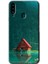 Samsung Galaxy A20S Kılıf Hd Desen Baskılı Arka Kapak - House In Woods 1