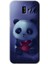 Samsung Galaxy J8 Kılıf Hd Desen Baskılı Arka Kapak - Bebek Panda 1