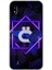 Samsung Galaxy A10 Kılıf Hd Desen Baskılı Arka Kapak - Dark Neon Yaprak Ö Harfi 1