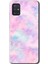 Samsung Galaxy A51 Kılıf Hd Desen Baskılı Arka Kapak - Pembe-Duman 1