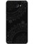 Samsung Galaxy J7 Prime Kılıf Hd Desen Baskılı Arka Kapak - Siyah Mandala 1