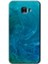 Samsung Galaxy C7 Pro Kılıf Hd Desen Baskılı Arka Kapak - Mavi Aura 1