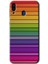 Samsung Galaxy M10 Kılıf Hd Desen Baskılı Arka Kapak - Colorful Lines 1