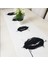 Black Lips Dekoratif Runner Örtü 40X140CM 1