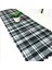 Trendy Ekose Model Dekoratif Runner 40X140CM 1