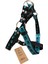 Köpek göğüs tasması orta ırk pati figürlü kordon kalınlık:3mm genişlik:2,5cm göğüs ölçüsü:40-75cm ayarlamalı dog harness GT3-20 4