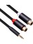 3,5 mm Çift Rca Kablosu Erkek - Dişi Stereo Aux Kablosu (Yurt Dışından) 5