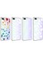 Apple iPhone 8 Plus Kapak Ay Desenli Fosforlu Silikon Kılıf 4