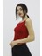 Ip Askılı Bluz Kırmızı - P-019894 3