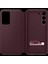 Galaxy S22 Plus Orijinal Smart Clear View Kılıf Bordo 3