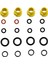 O-Rıngs Basınçlı Yıkayıcı Conta Conta 2.640-729.0 K2 K3 K4 K5 K6 K7 20 Pcs Seti (Yurt Dışından) 1
