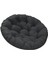 Açık Koltuk Yastık Sandalye Pedleri Kapalı Açık Rattan Sandalyeleri Hamak Siyahı, 60CM (Yurt Dışından) 1