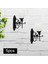 5pcs Vintage Style Miniatür Sokak Işık Modeli Bahçe Yard Stili D Sconce D (Yurt Dışından) 4