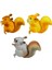 3x Köpük Peri Bahçe Squirrel Süsler Parti Iyilikleri Veranda Balkonları (Yurt Dışından) 1