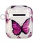 1/2 Mor Kelebek Için Kanca ile Boyalı Kulaklık Çantası (Yurt Dışından) 3