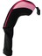 Golf Club Headcover Spor Aksesuarları Uzun Boyun Sürücüleri Scratch -Post File Pembe (Yurt Dışından) 2