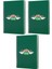 Friends Central Perk Yeşil Butik Defter 3 Adet 96 Yaprak 17X24 1