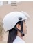 Dlloer Yarım Motosiklet Kaskı - Gri (Yurt Dışından) 3