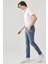 Luke Slim Tapered Fit Normal Bel Esnek Jean Kot Pantolon 5