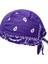 Bisiklet Korsan Şapkaları Bandana Beanie Hafif Yumuşak Erkekler Için Yürüyüş Mor Yürüyüş (Yurt Dışından) 3