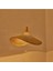 Bambu Avize Hotel Homestay Dekorasyon Çay Odası Rattan Lamba Yatak Odası Hasır Şapka Lambası Merdiven Bambu Lambası (Yurt Dışından) 4