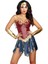 Cosplay Kıyafetleri Suni Deri Wonder Woman Cosplay Elbise - Pembe (Yurt Dışından) 1