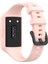 Huawei Band 7/6 Pro/6 Silikon Watch Band Için Akıllı Bileklik Bandı - Açık Pembe (Yurt Dışından) 3
