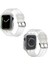 Apple Watch 7 45MM / 6 & Se & 5 & 4 44MM / 3 & 2 ve 1 42MM (Beyaz)(Yurt Dışından) 2