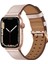 Apple Watch 7 41MM / 6 & Se & 5 & 4 40MM / 3 & 2 ve 1 38MM (Pembe Kum) Için Kayış 1