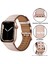 Apple Watch 7 41MM / 6 & Se & 5 & 4 40MM / 3 & 2 ve 1 38MM (Pembe Kum) Için Kayış 2