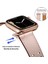 Apple Watch 7 41MM / 6 & Se & 5 & 4 40MM / 3 & 2 ve 1 38MM (Pembe Kum) Için Kayış 3