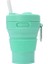 350ML Katlanır Taşınabilir Silikon Kabı (Yeşil) 1
