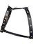 köpek göğüs tasması hakiki deri orta ırk siyah kalınlık:4mm genişlik:3cm göğüs ölçüsü:50-70cm ayarlamalı dog harness GT1-5 3