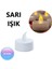 Işıklı Dumansız Pilli LED Mum Sarı Işık 24 Adet Pil Dahil 3