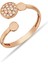 925 Ayar Gümüş Zirkon Taşlı Rose Yüzük - Y012901 1