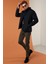 Regular Fit Fermuarlı Cepli Dik Yaka Şişme Mont Erkek Mont 5840014 1