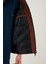 Fermuarlı Slim Fit Kapüşonlu Şişme Yelek Erkek Yelek 5711451 5