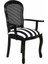 Hasır Black Zebra Kollu Sandalye 1