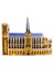 p parti oyunevi Notre Dame De Paris 3D Puzzle Yapboz Maket 3