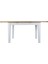 White Açılabilir Yemek Masası 120CM 2