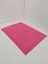 Banyo Paspası Kaymaz Taban Welsoft Ayak İzli Fuşya 50x70 cm 3'lü 3
