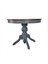 Antrasit Kaplan Ayak Masa Yuvarlak Yemek Masası 1